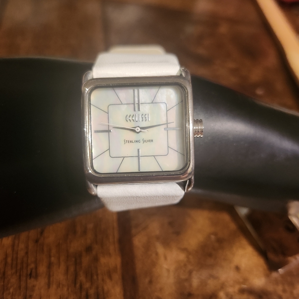 Ecclissi sterling silver watch